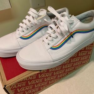 rainbow old skool vans